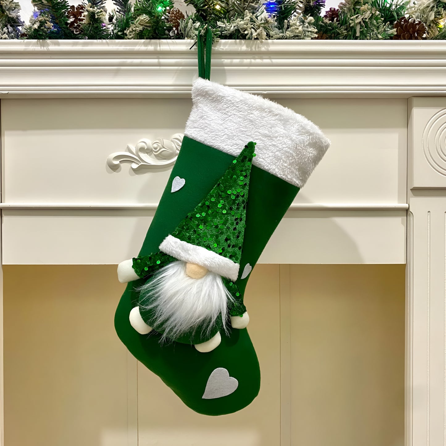 Juldekoration Presentpåse Tomte