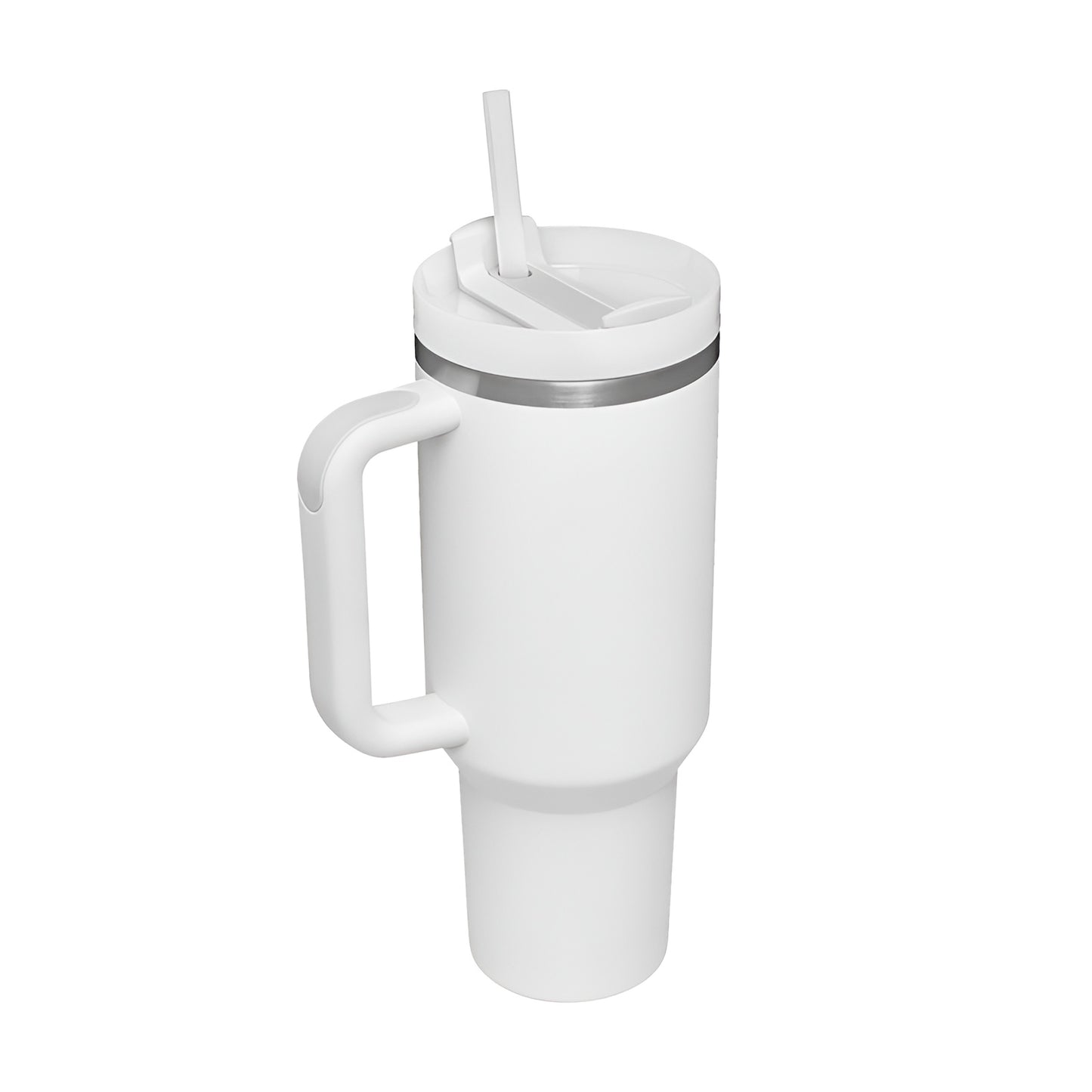1,2 liter Termosmugg med Handtag & Sugrör