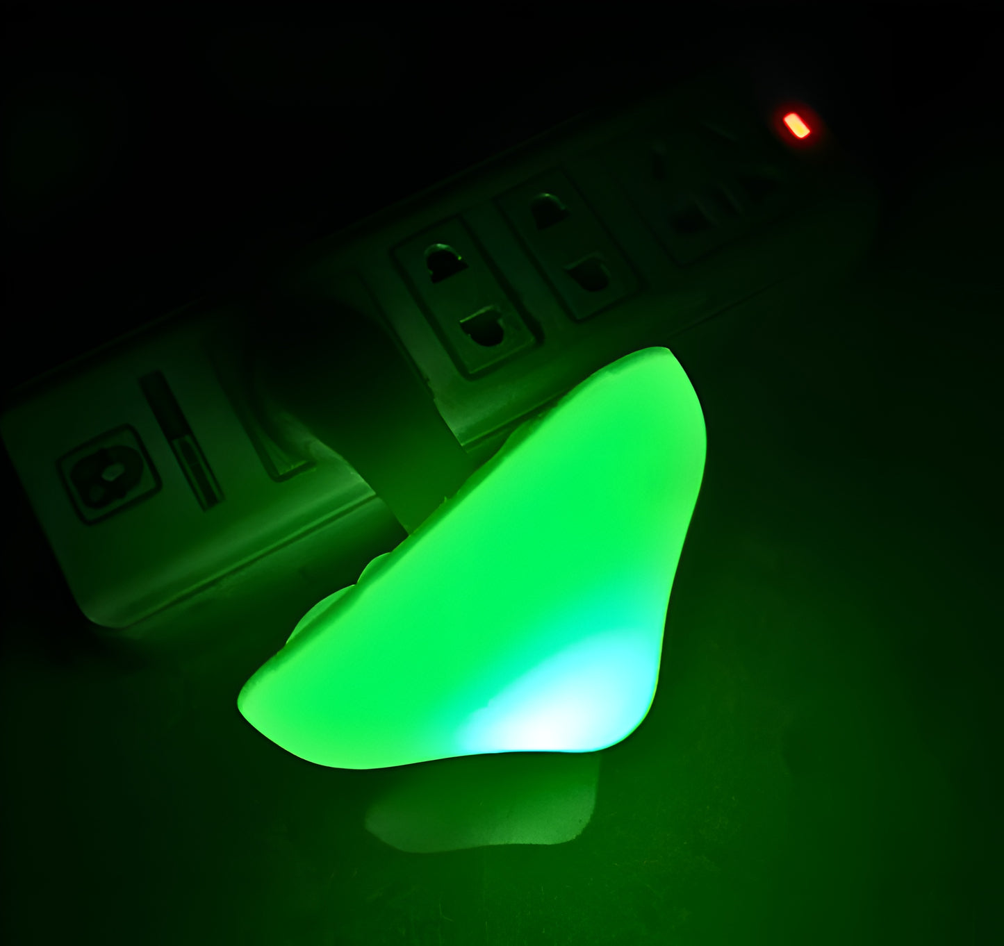 LED Nattlampa – Svampdesign