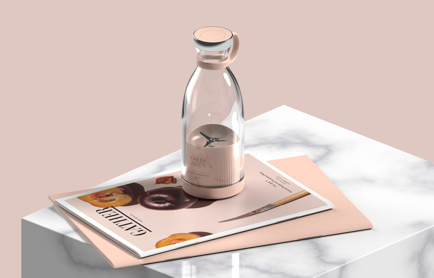 Smoothie mixer, Smoothie Blender, Bärbar mixer för smoothies, bärbar mixer, blender, USB, USB-uppladdningsbar juice och smoothie mixer, USB-mixer, Mix & go
On-the-go blender, Fruktmixer