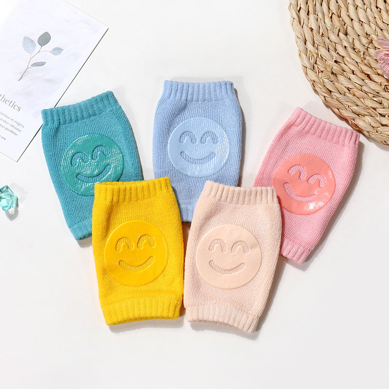 Terry babysockor med knäskydd