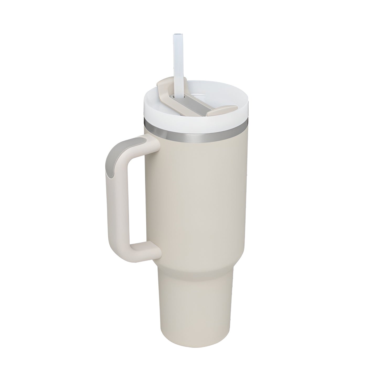 1,2 liter Termosmugg med Handtag & Sugrör