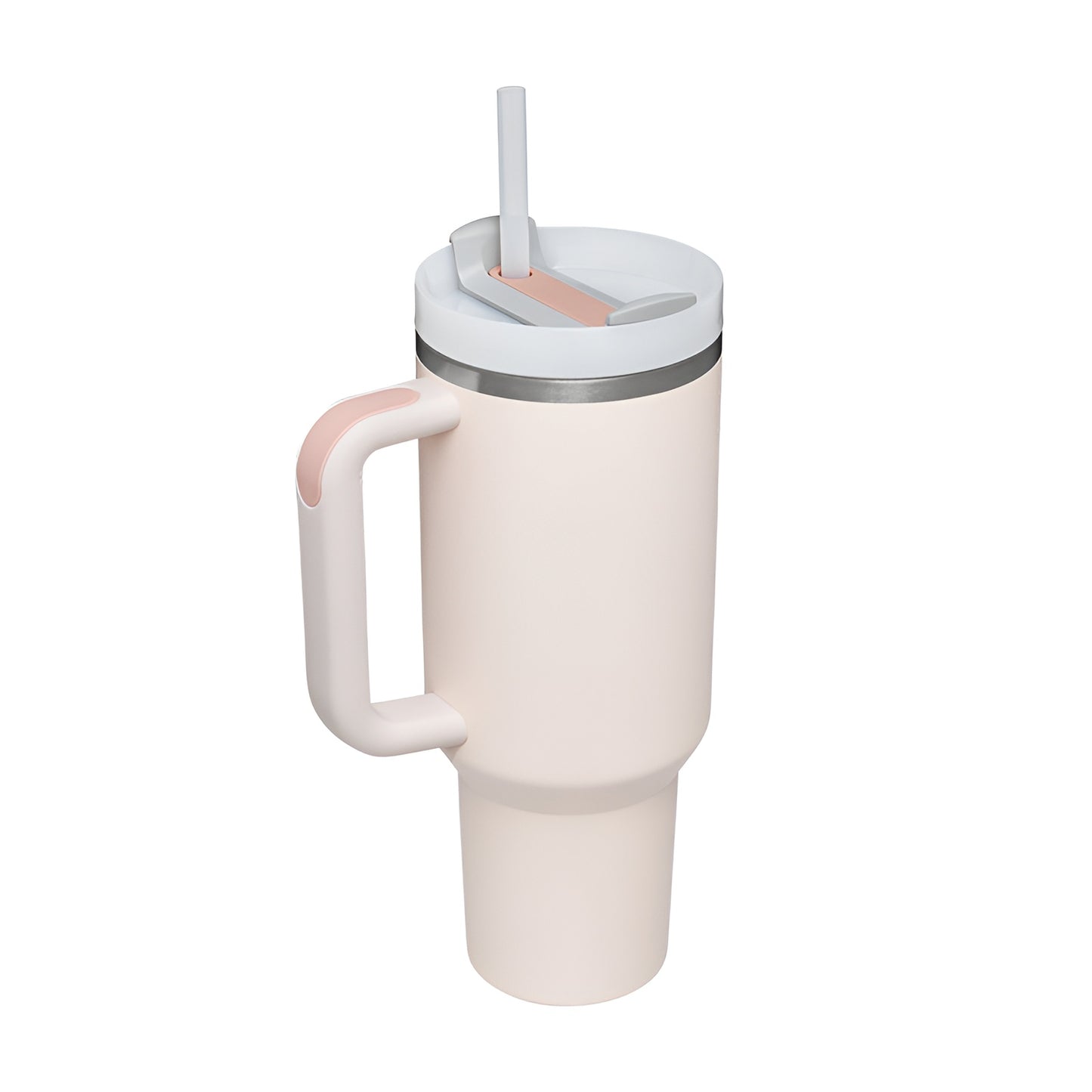 1,2 liter Termosmugg med Handtag & Sugrör
