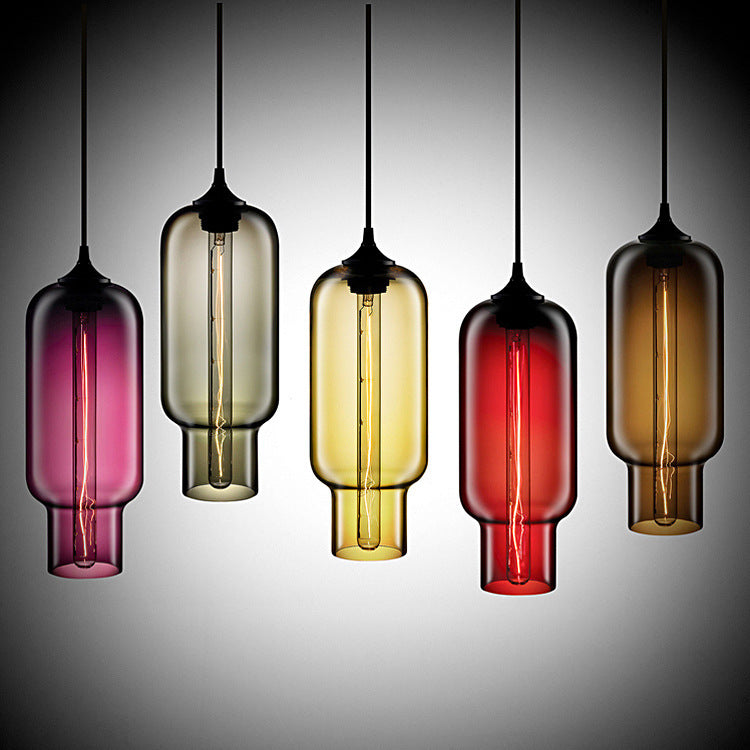 Modern Loft Pendellampa i Glas