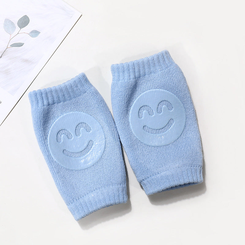 Terry babysockor med knäskydd