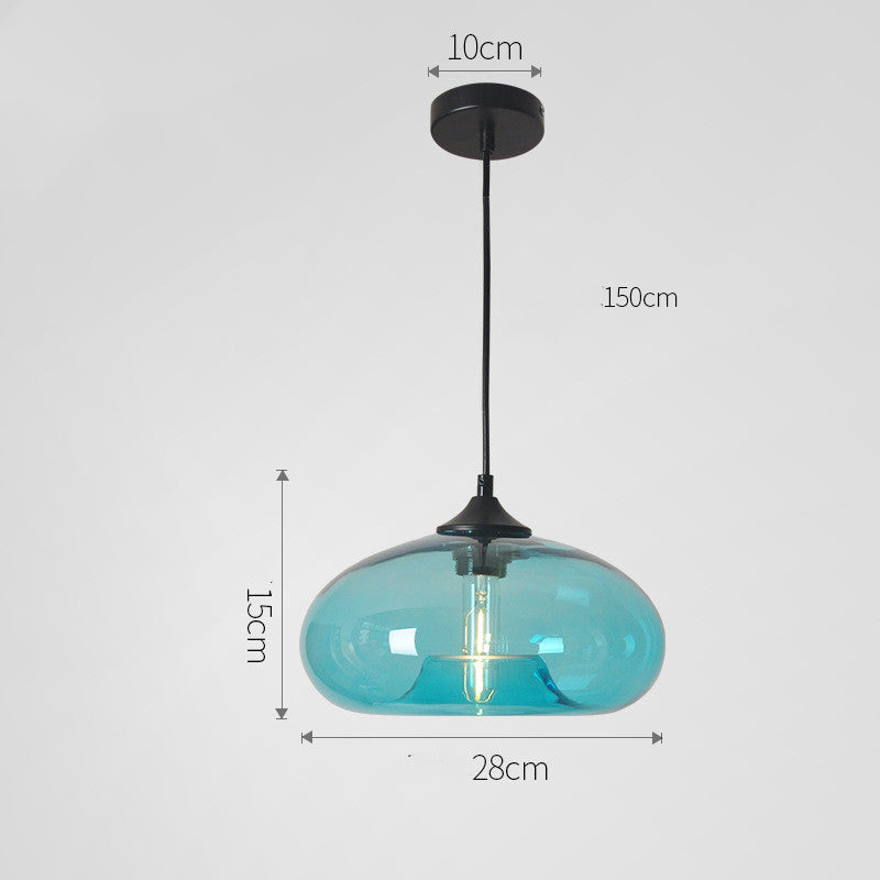 Modern Loft Pendellampa i Glas