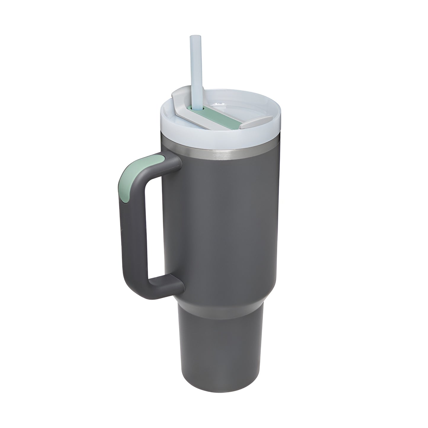 1,2 liter Termosmugg med Handtag & Sugrör