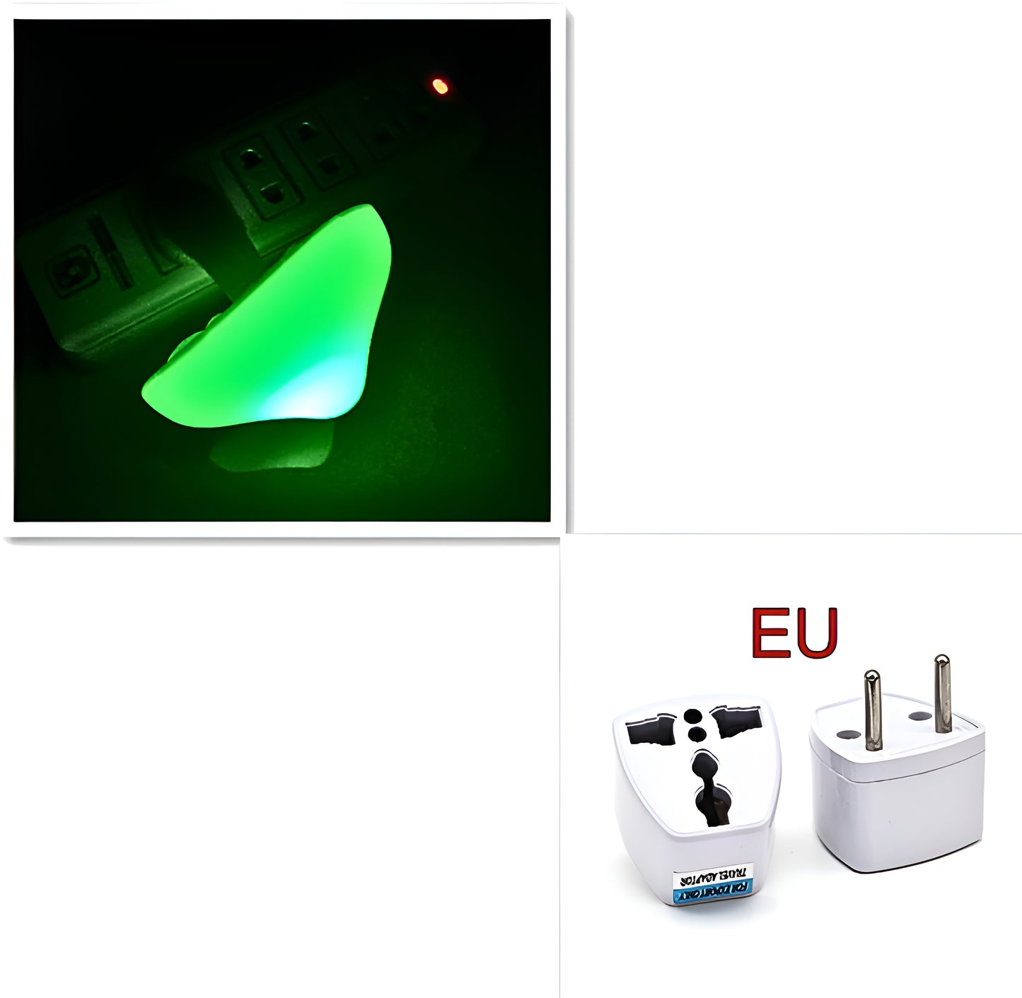 LED Nattlampa – Svampdesign