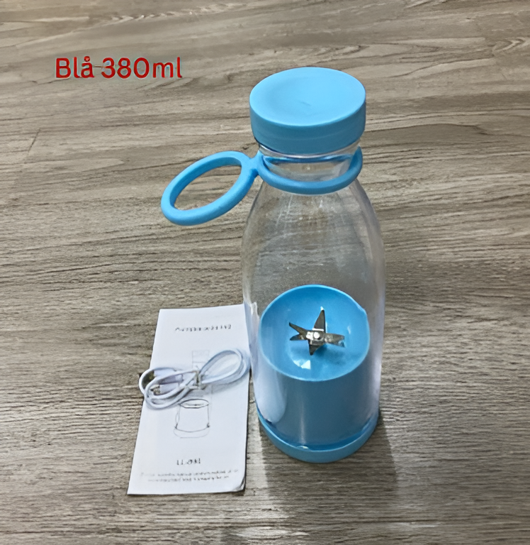 Bärbar USB-uppladdningsbar Mixer – 350 ml, Kraftfull & Portabel