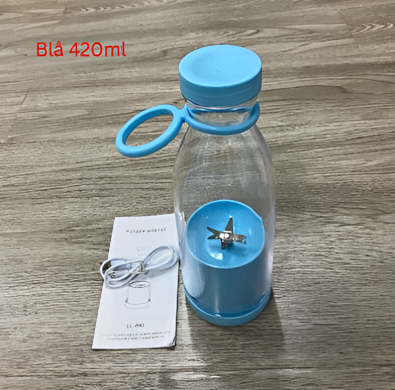 Bärbar USB-uppladdningsbar Mixer – 350 ml, Kraftfull & Portabel