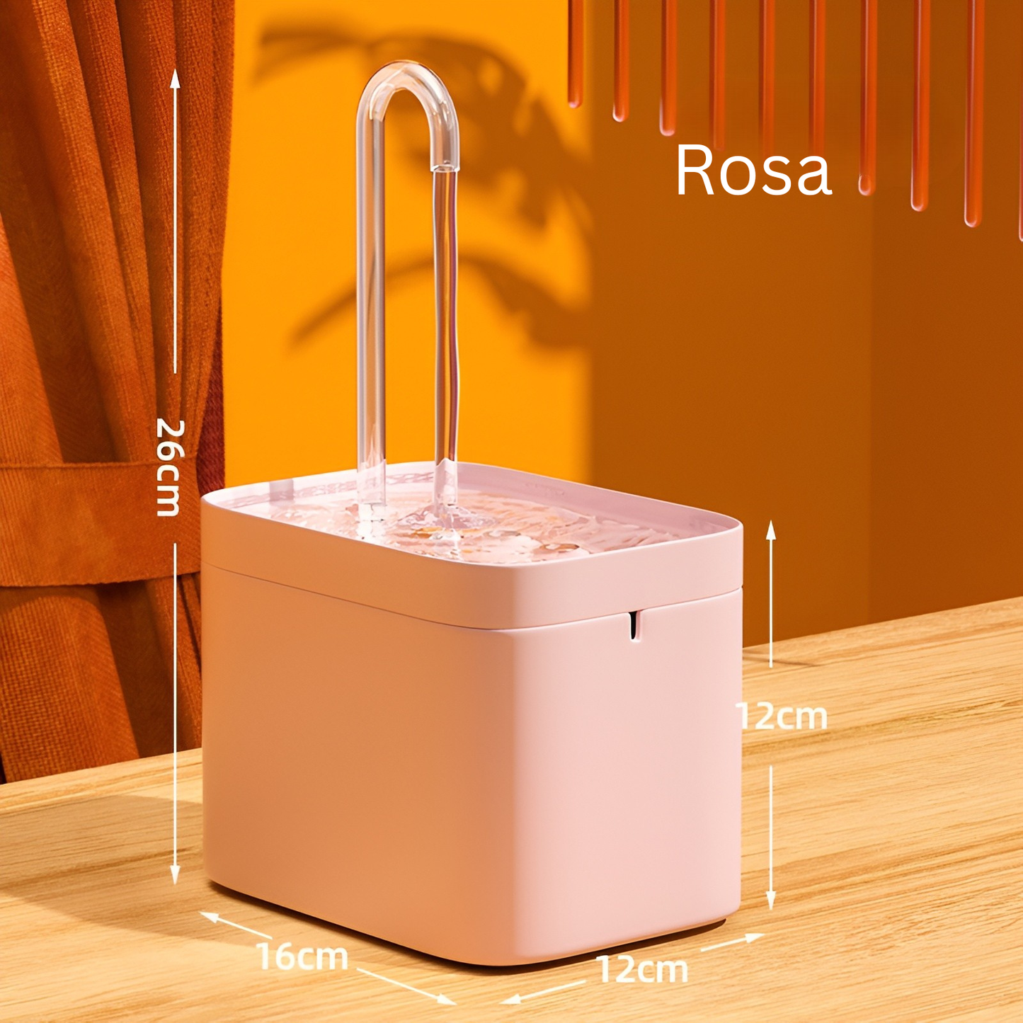 Automatisk vattenfontän för katter och hundar - 1,5 L