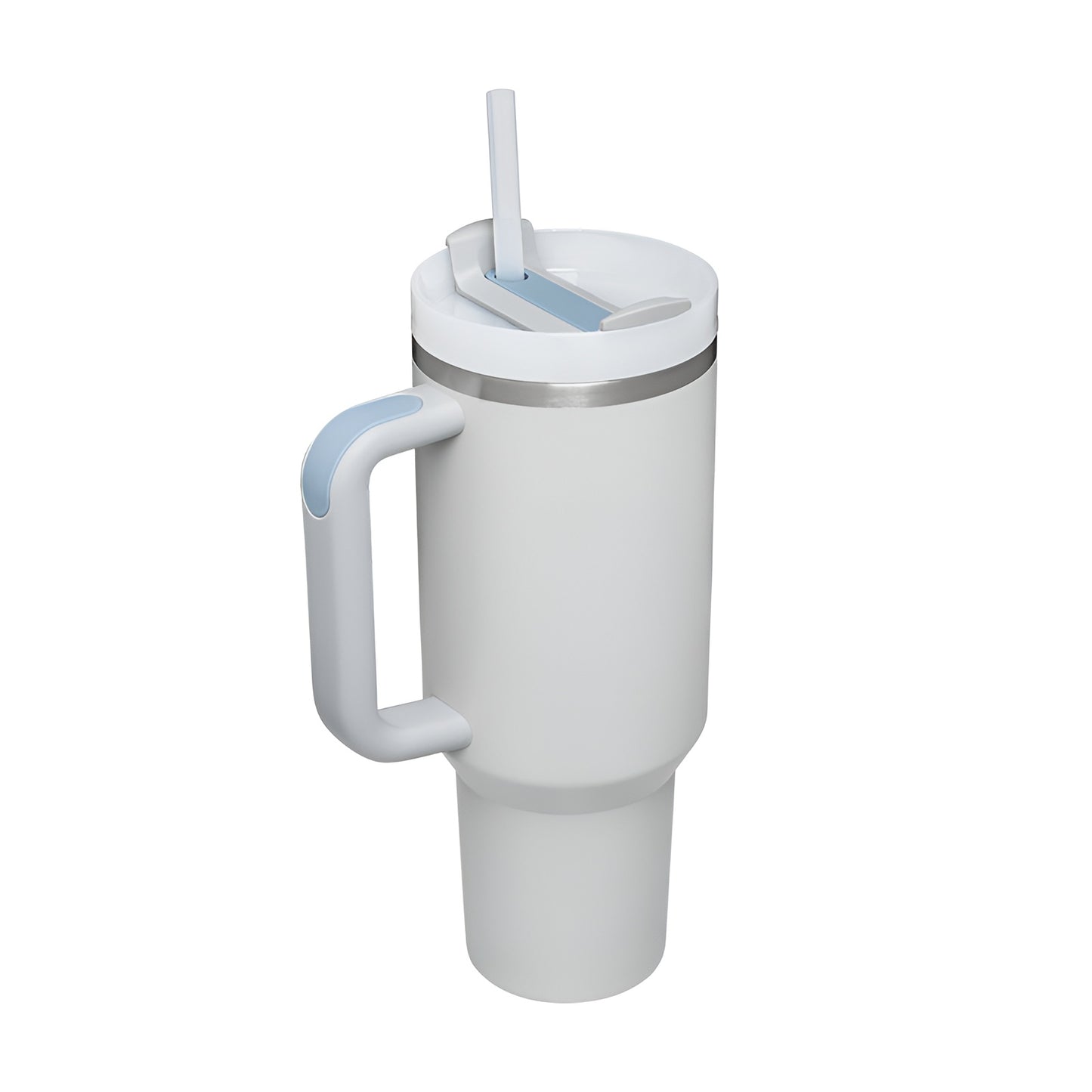 1,2 liter Termosmugg med Handtag & Sugrör