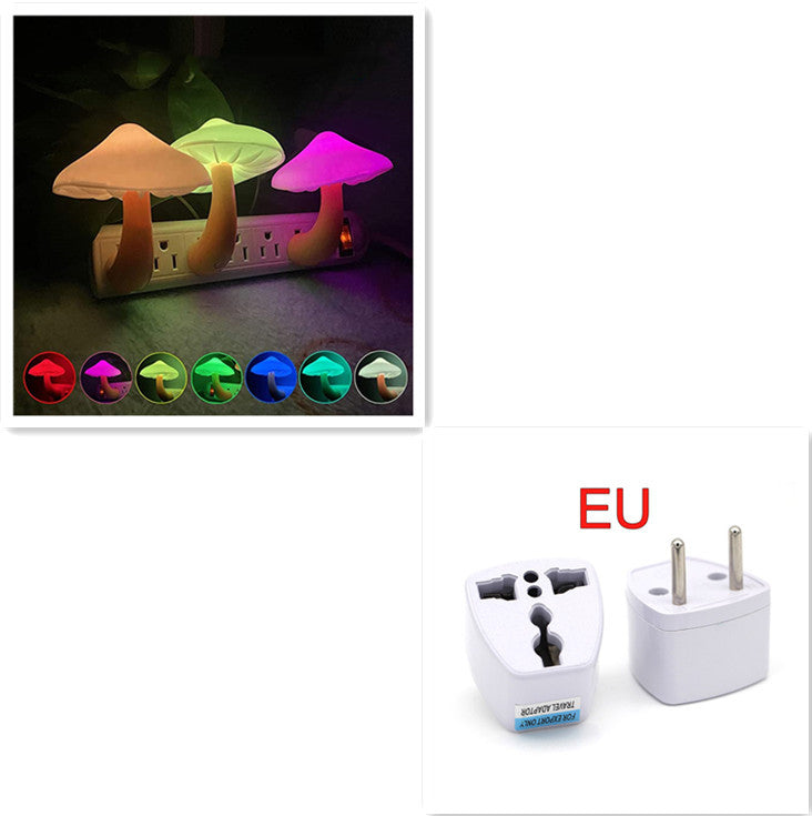 LED Nattlampa – Svampdesign