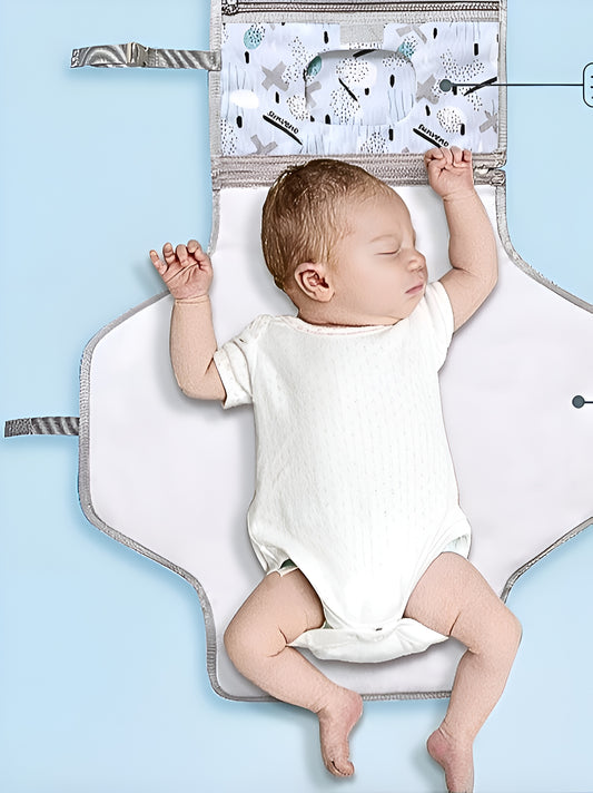 Vattentät Skötmatta | Portabel & Praktisk för bebis