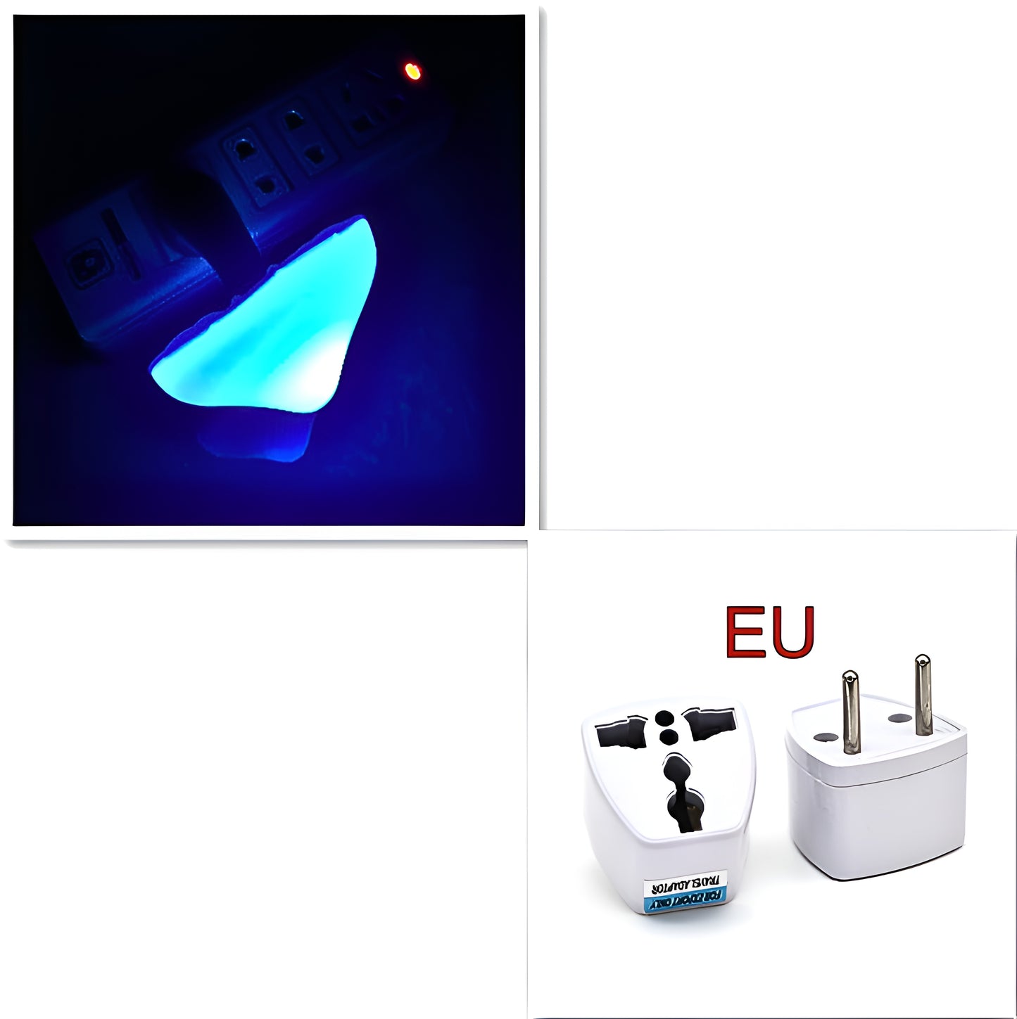 LED Nattlampa – Svampdesign